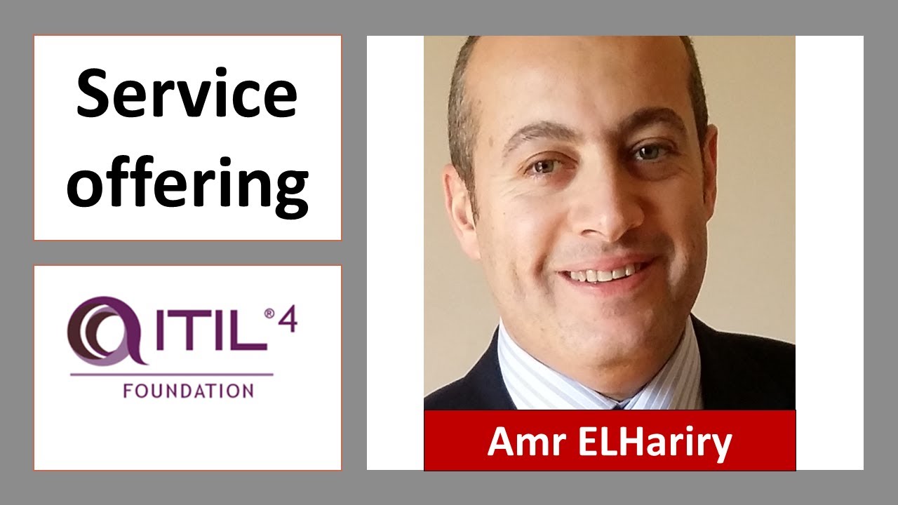 Service offering - ITIL 4 Foundation