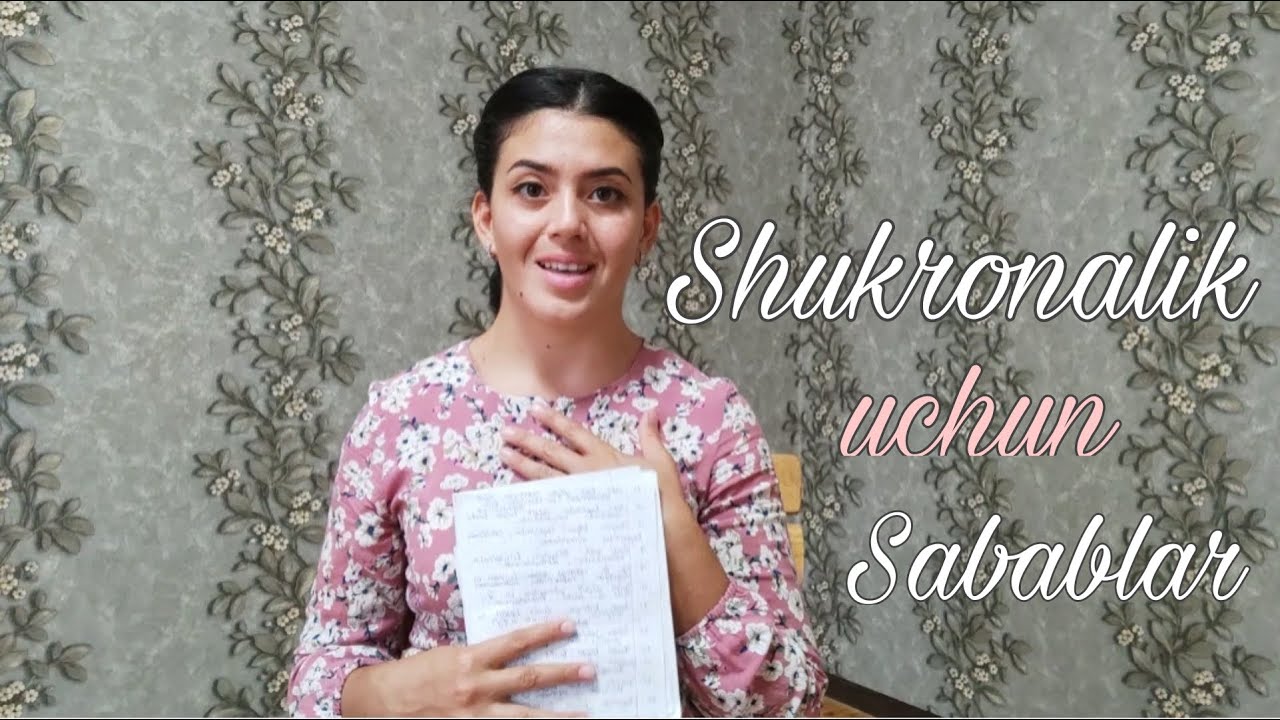Nimalarga Shukronalik yozish kerak? Shukronalik daftarimdan...📝📙🖊️♥️