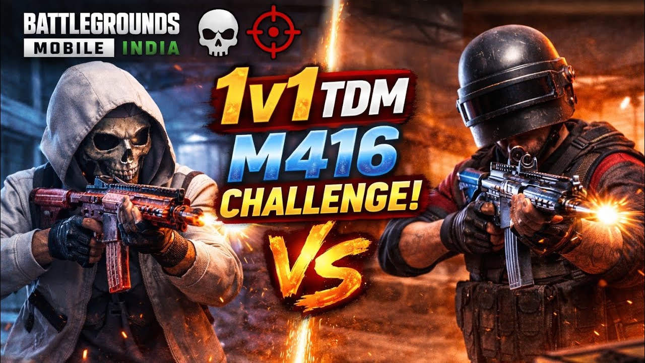 Sabse Khatarnak 1v1 TDM Fight 😱 | M416 Beast Mode 🔥 #bgmi #youtube #tdm 