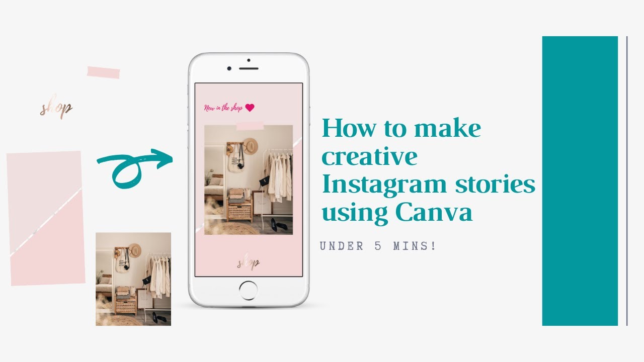 How to make creative Instagram stories using Canva in less than 5 minutes | Mimmy's Design ♡