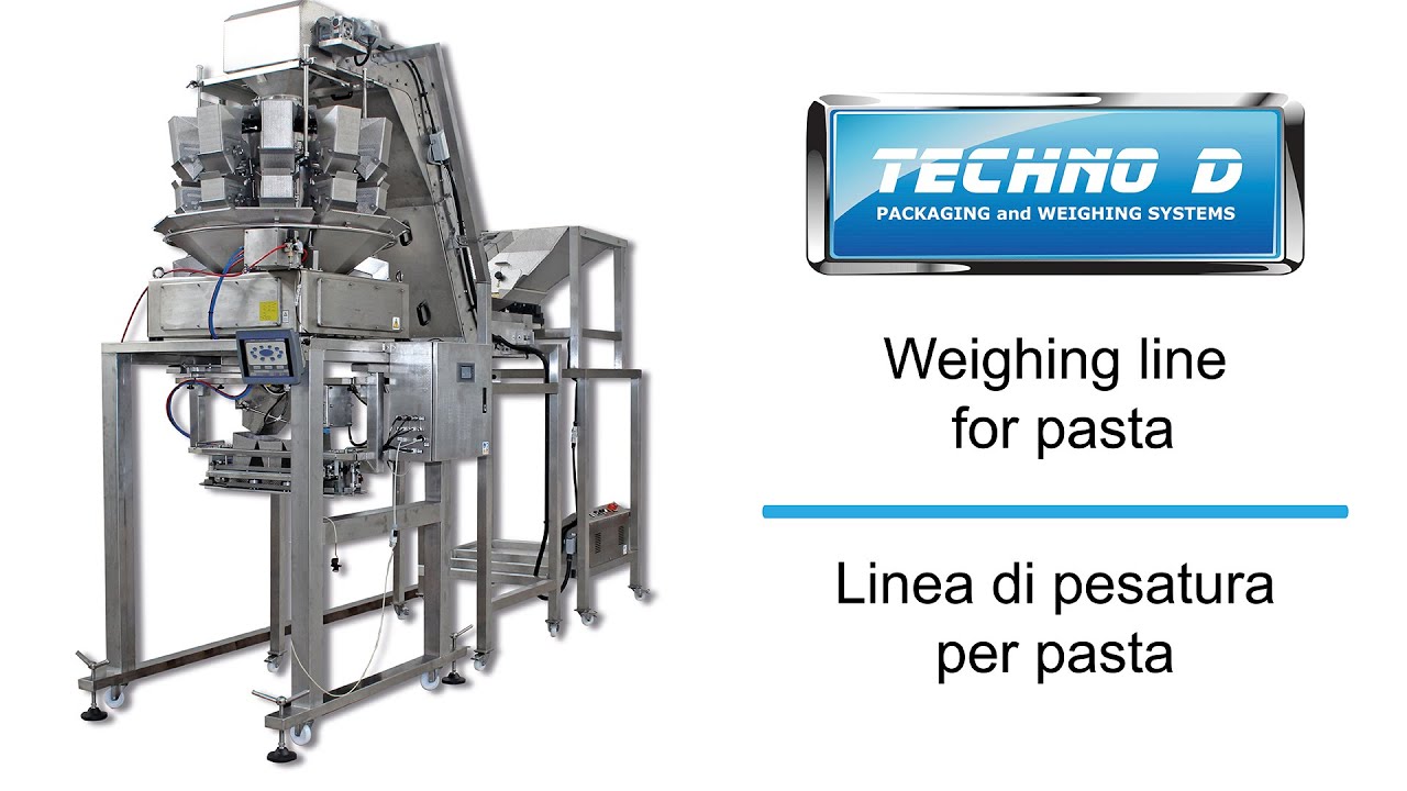TECHNO D - weighing line for pasta
