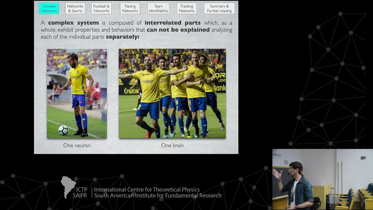 Javier M. Buld&uacute;: Complex networks & Sports