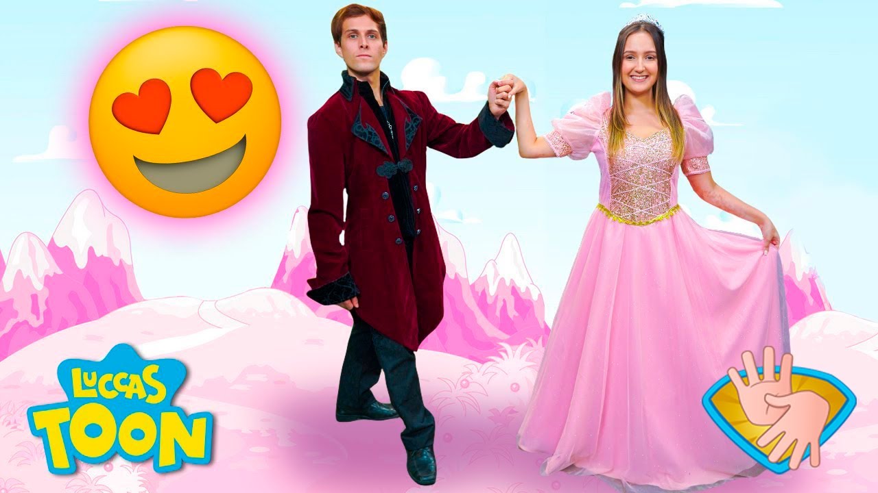👋🏻LIBRAS👋🏾 O CASAMENTO DA PRINCESA MEL COM UM PRÍNCIPE | LUCCAS TOON