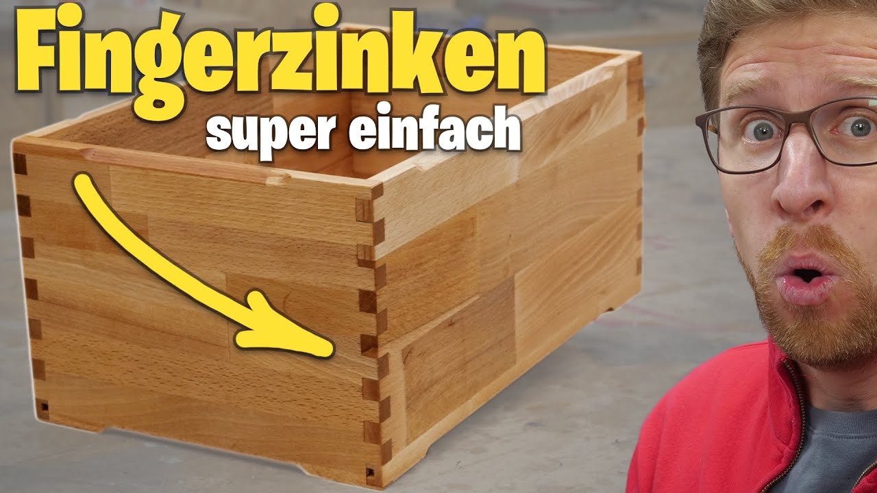 Perfekte FINGERZINKEN mit der Oberfräse