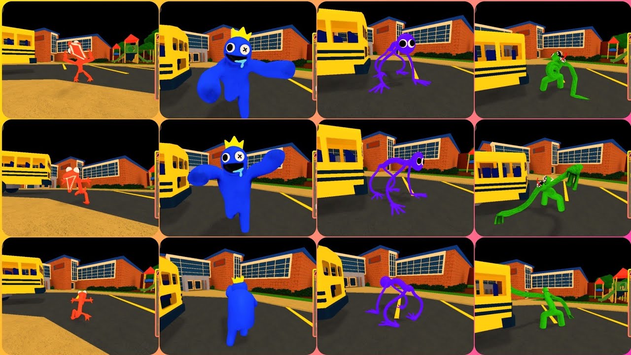 Old VS New Jumpscares: Did Rainbow Friends Get Scarier? (Chapter 1 