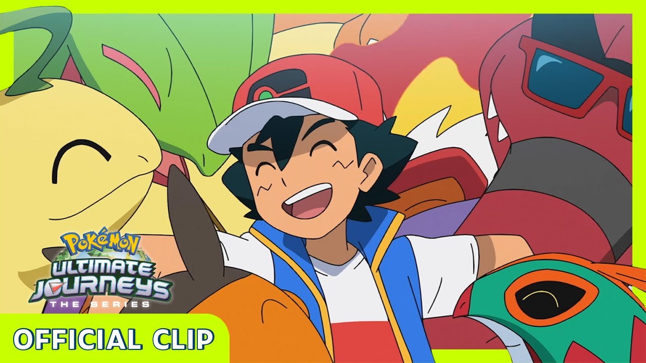 Ash's Pokémon Reunite! | Pokémon: Ultimate Journeys: The Series | Official Clip