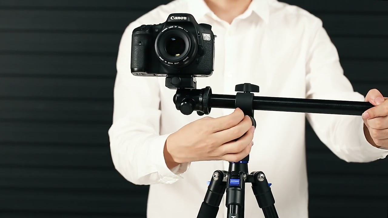 Tripod Extension Arm, K&F Concept 32 cm Tripod Boom Arm Tripod Tilt Arm Accessory