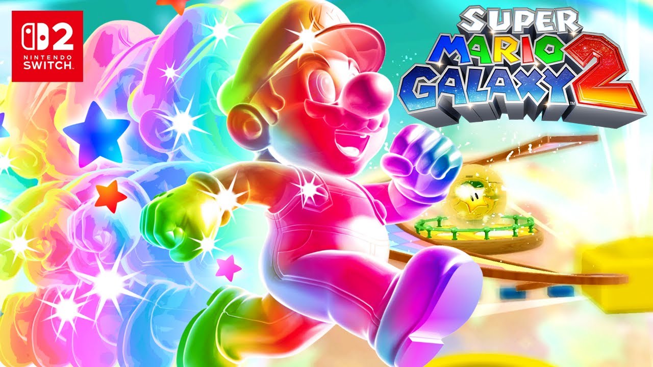 Super Mario Galaxy 2 - World S 100% (Switch 2 4K)