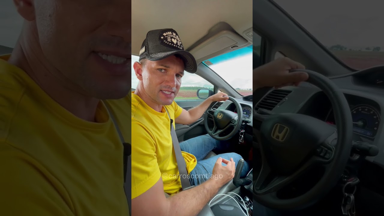 Teste de consumo Honda Civic 1.8 manual #carros #honda #civic