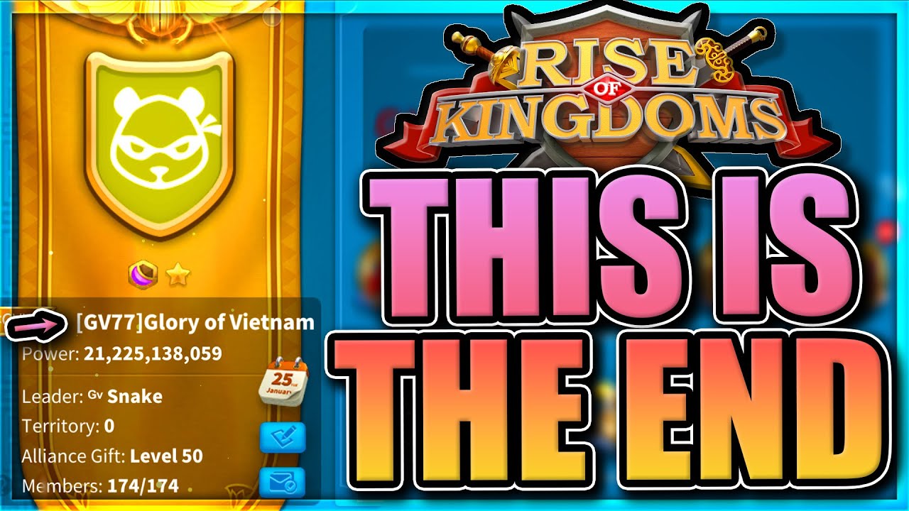 2377 is disbanding [here's how big kingdoms collapse...] Rise of Kingdoms