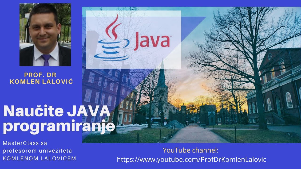 Šta je konstruktor JAVA klase - Prof. dr Komlen Lalović