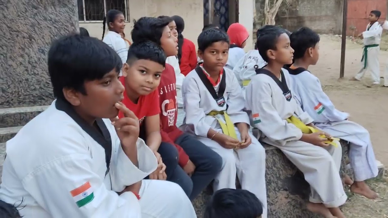 Reni road taekwondo academy 👊🥋 Purulia 🤛🥋