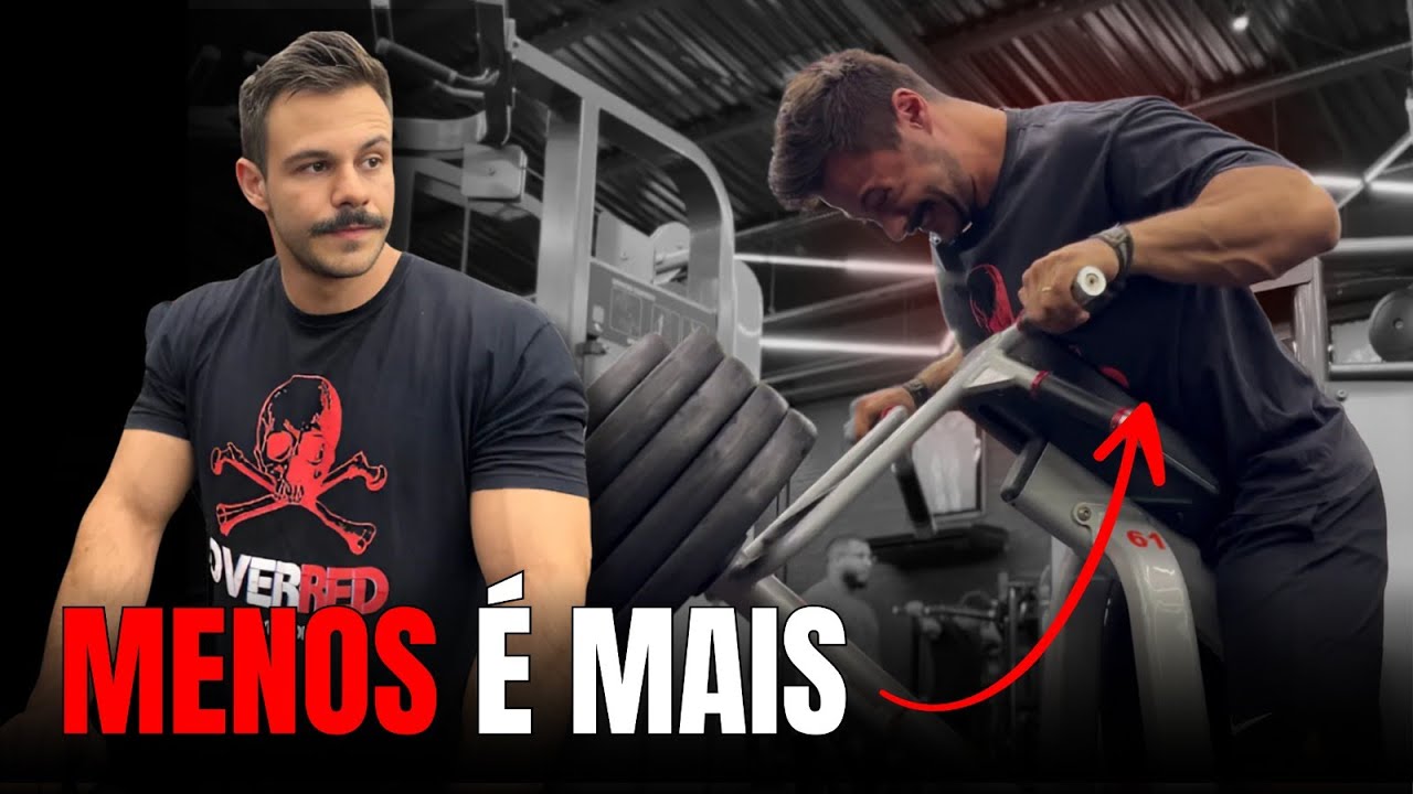 MEU TREINO DE COSTAS (BAIXO VOLUME)