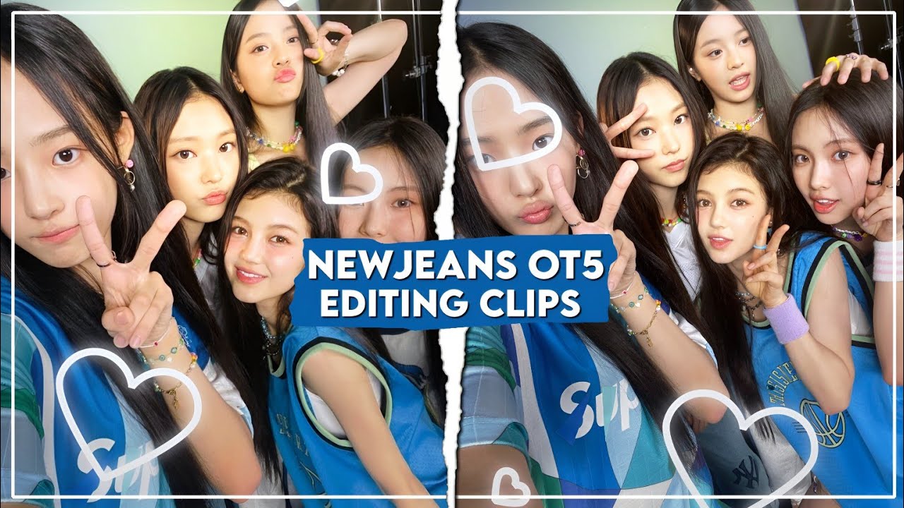 NewJeans ot5 editing clips