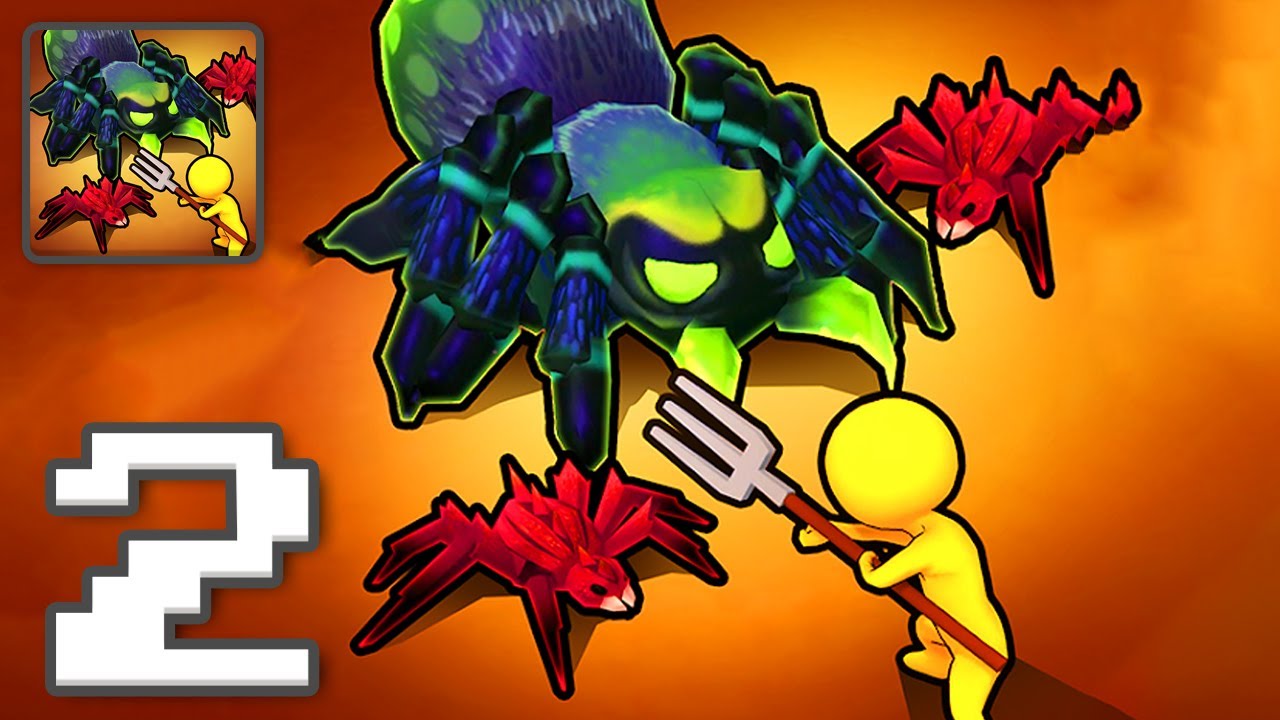 The Spider Nest: Eat the World - Gameplay Walkthrough Part 2 - Casual Games To Play (iOS, Android)