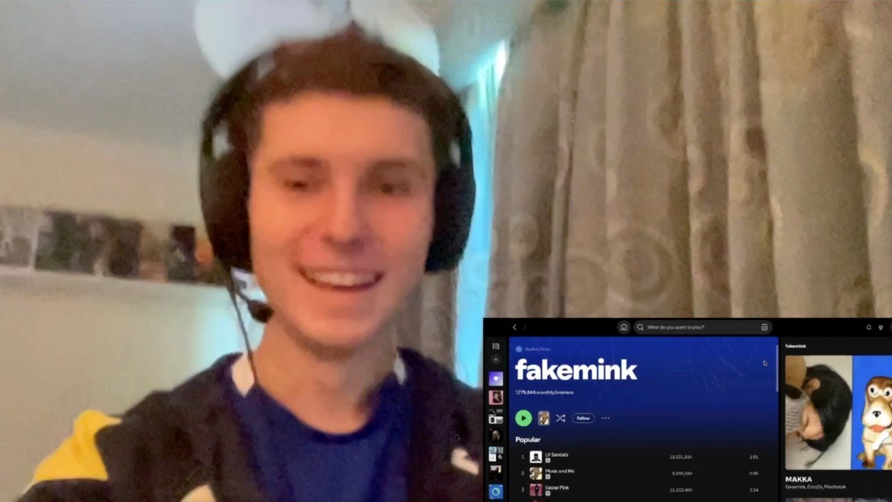 REACTING TO FAKEMINK FOR THE FIRST TIME - Music and Me