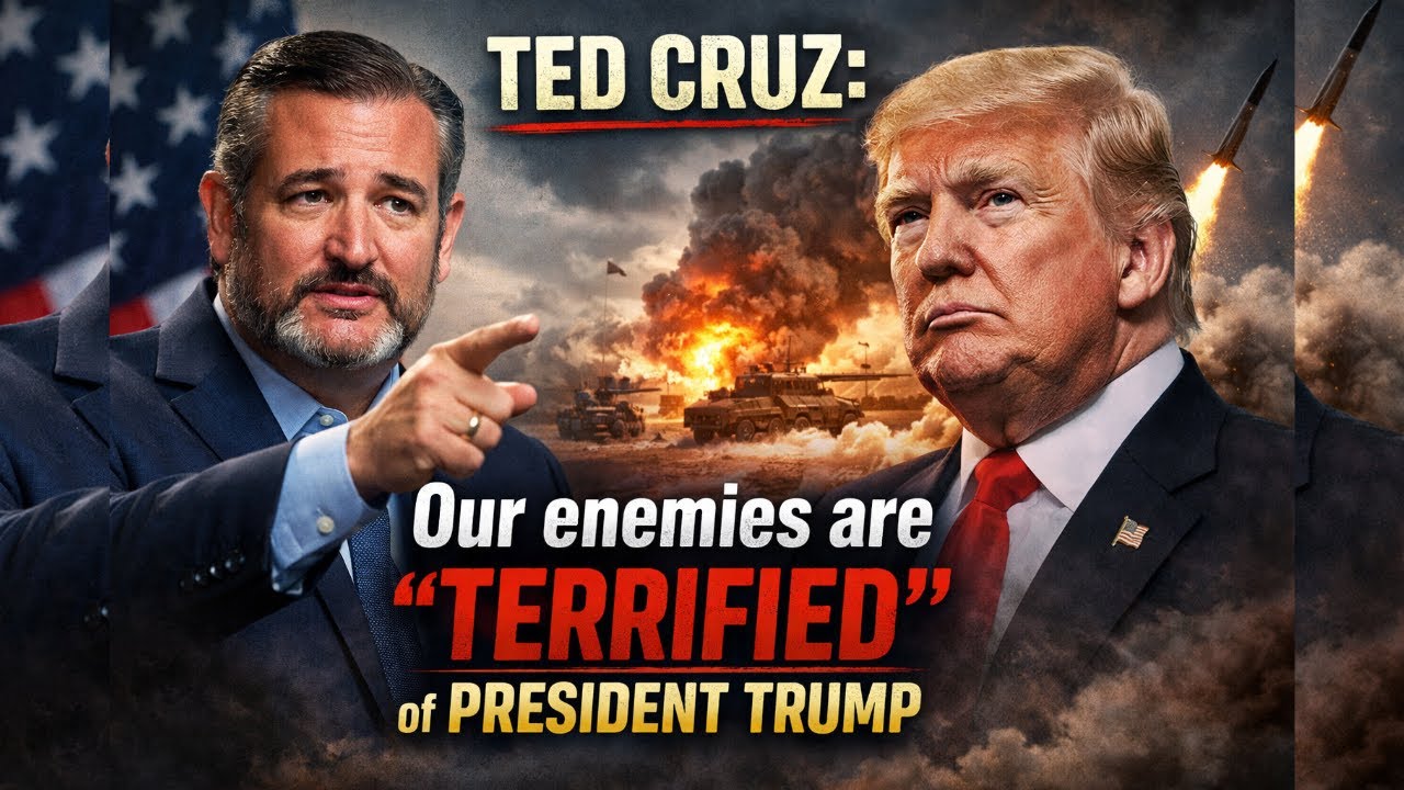 Ted Cruz: Our enemies are 'terrified' of President Trump
