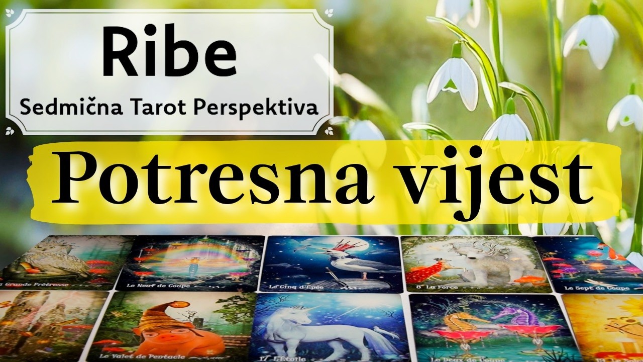Ribe ~ Pozitivan potres