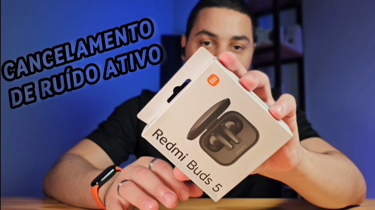 FONE DE OUVIDO COM MELHOR CUSTO-BENEFICIO (CANCELAMENTO DE RUÍDO ATIVO) REDMI BUDS 5