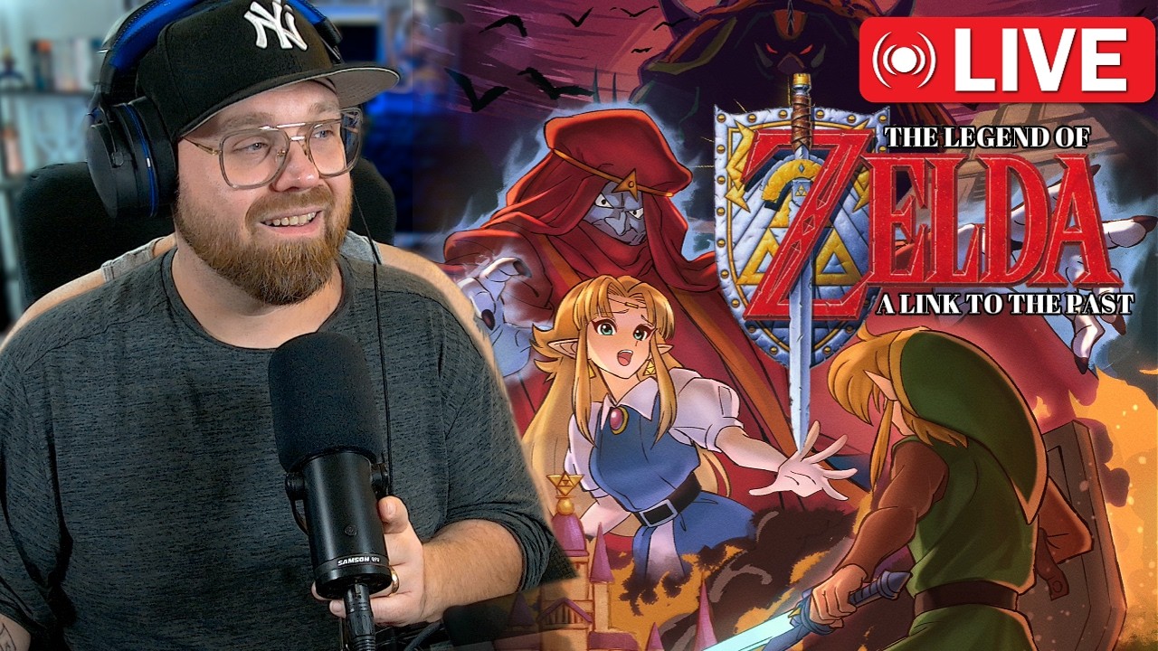 🔴LIVE - Zelda 40th Anniversary | Zelda: A Link to the Past | Livestream