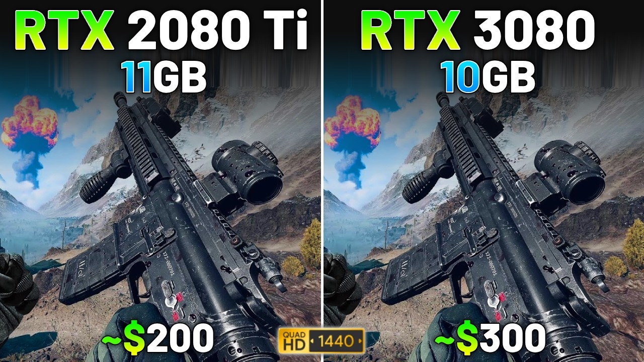 RTX 2080 Ti против RTX 3080 в 2026 году | Тест в 15 играх | 1440p