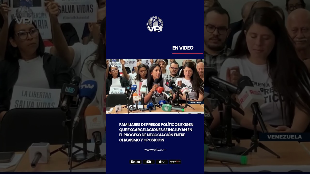 Exigen excarcelaciones en proceso de di&aacute;logo chavismo-oposici&oacute;n