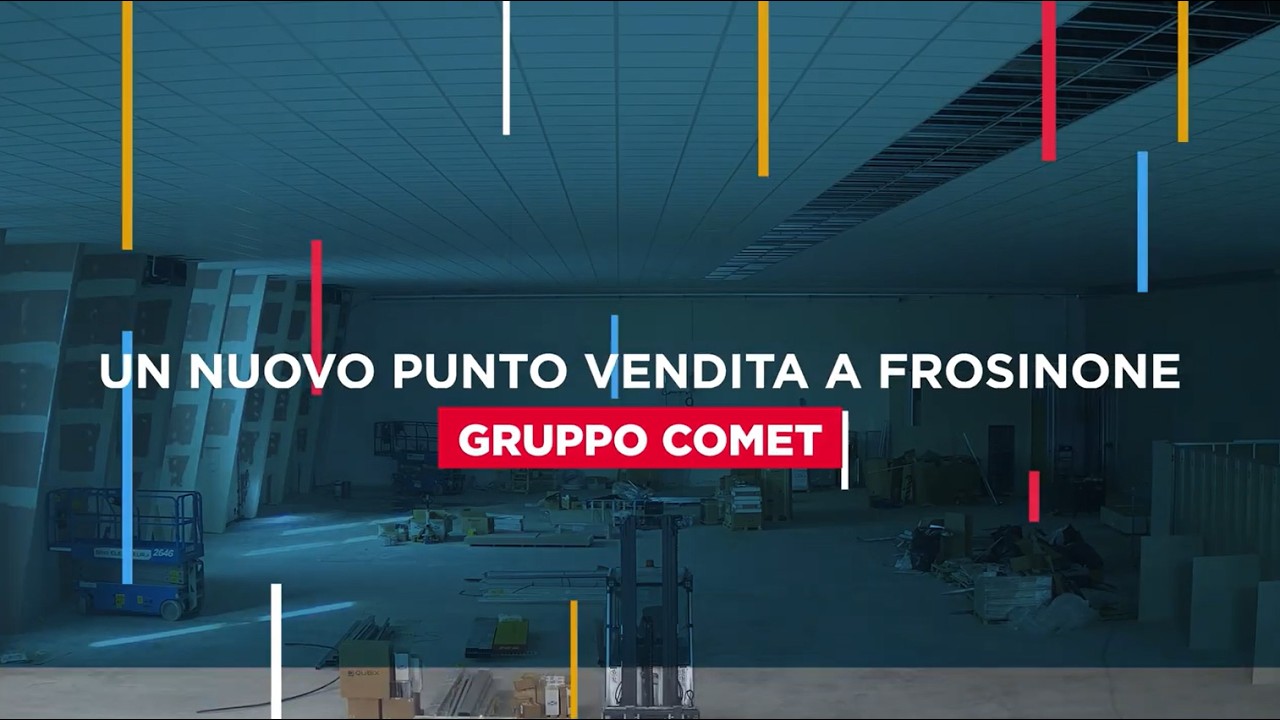 Timelapse del nuovo punto vendita RemaTarlazzi a Frosinone