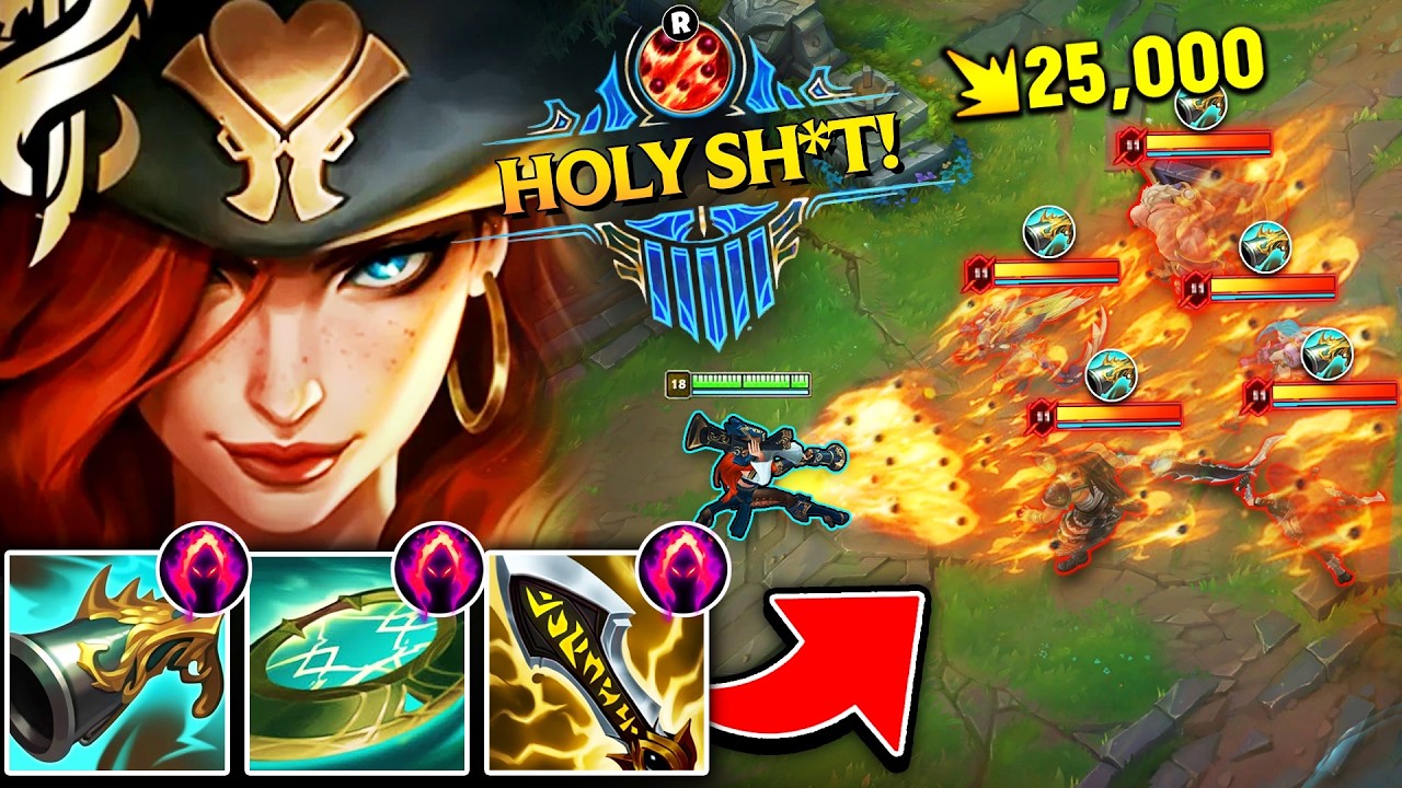 Miss Fortune but my ult literally executes your entire team... (INSANE WOMBO COMBO)