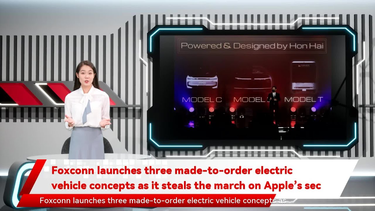 Foxconn launches three made-to-order electric vehicle concepts as it steals the march on Apple&rsquo;s sec