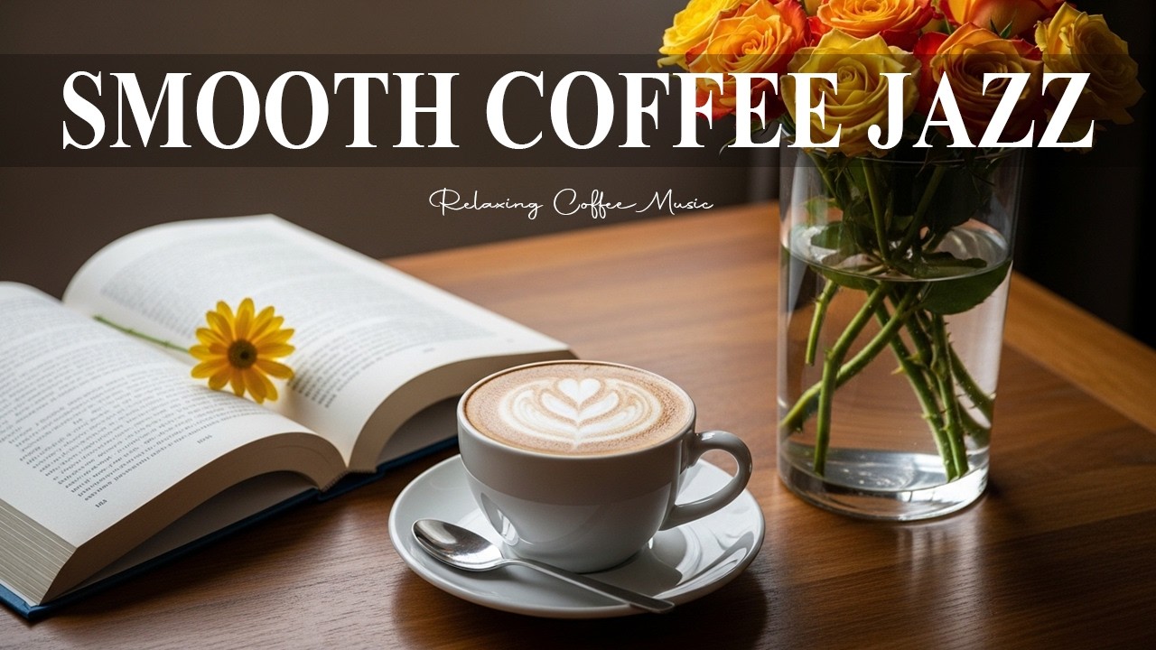 Smooth Coffee Jazz ☕ Cozy Bossa Nova Instrumental and Relaxing Jazz Cafe Music for Studying.