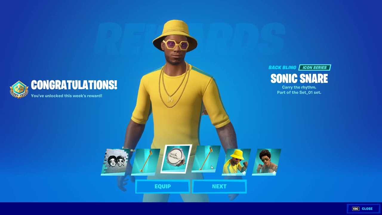 Fortnite New Bruno Mars and Anderson .Paak skins (Silk Sonic Cup rewards)