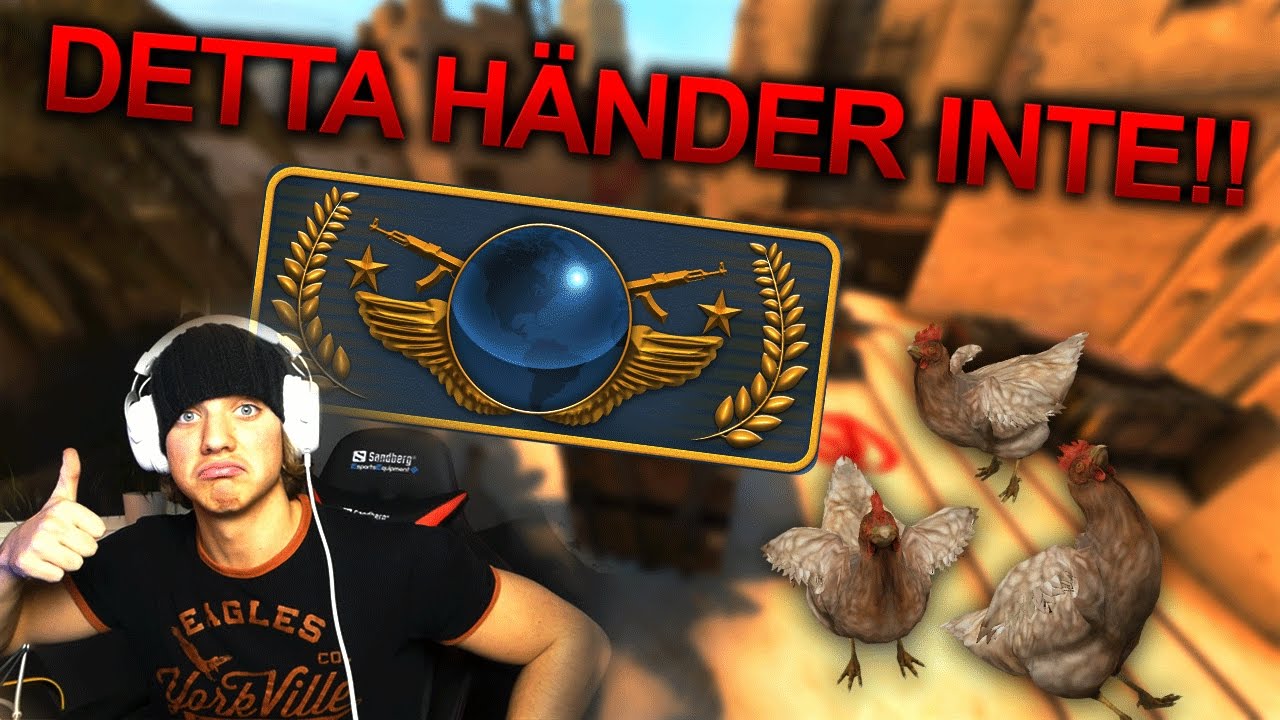 ALDRIG ATT DET H&Auml;R H&Auml;NDER!!! (CS:GO Matchmaking)