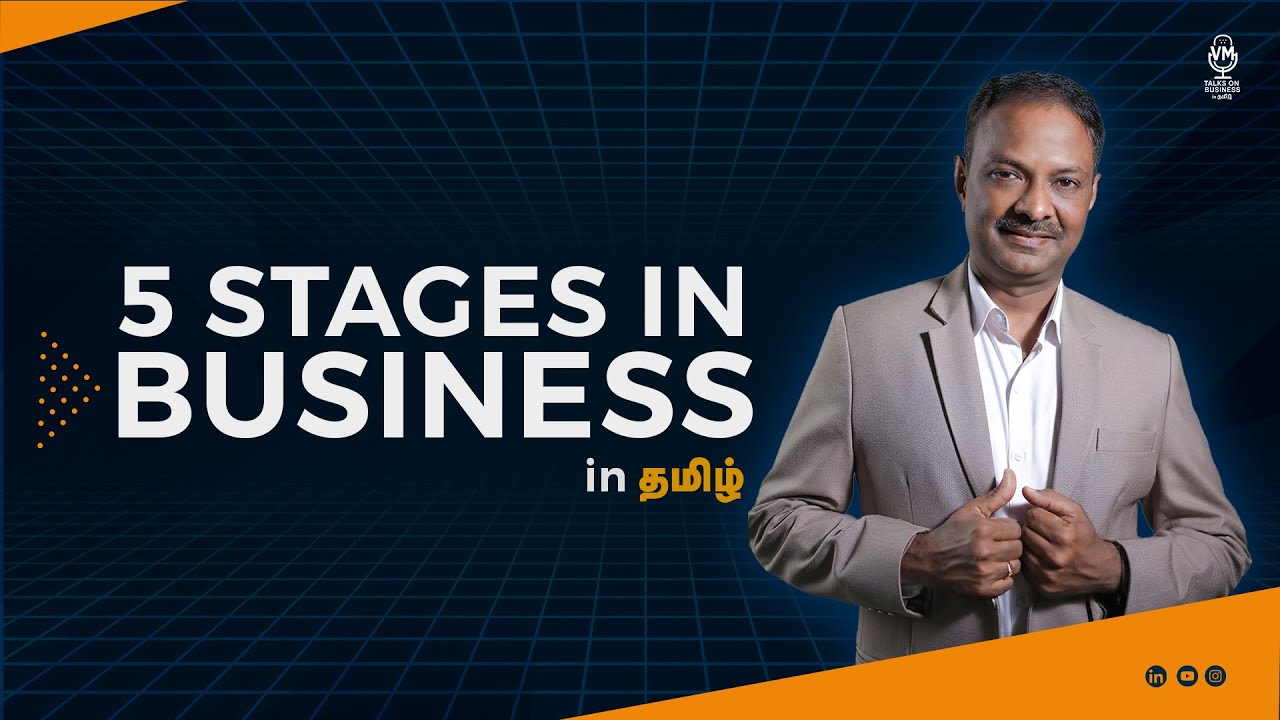 Stages in Business Growth(தமிழ்) - VM Talks on Business #ScalingBusiness #OrganizationalGrowth