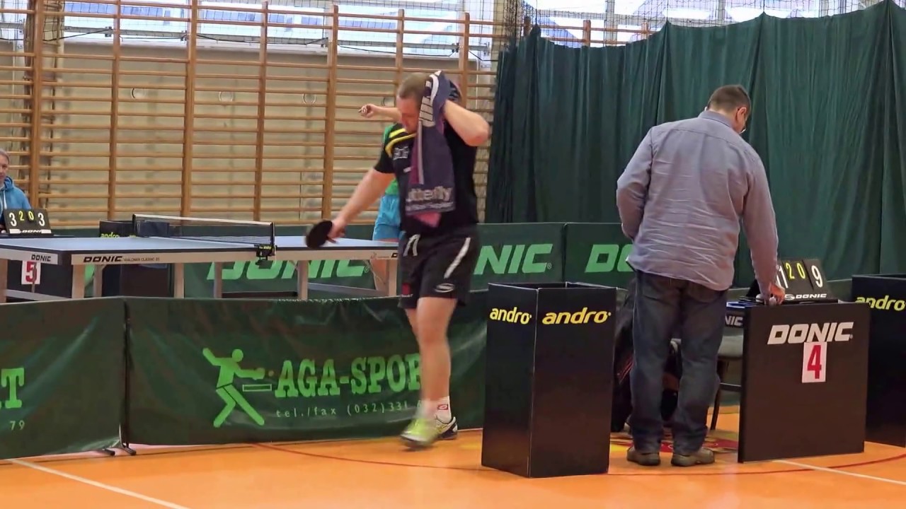TENIS STOŁOWY - II LIGA MĘŻCZYZN - LKS PIASKOVIA PIASKI - MKS LEWART LUBARTÓW - 5:5 - PIASKI