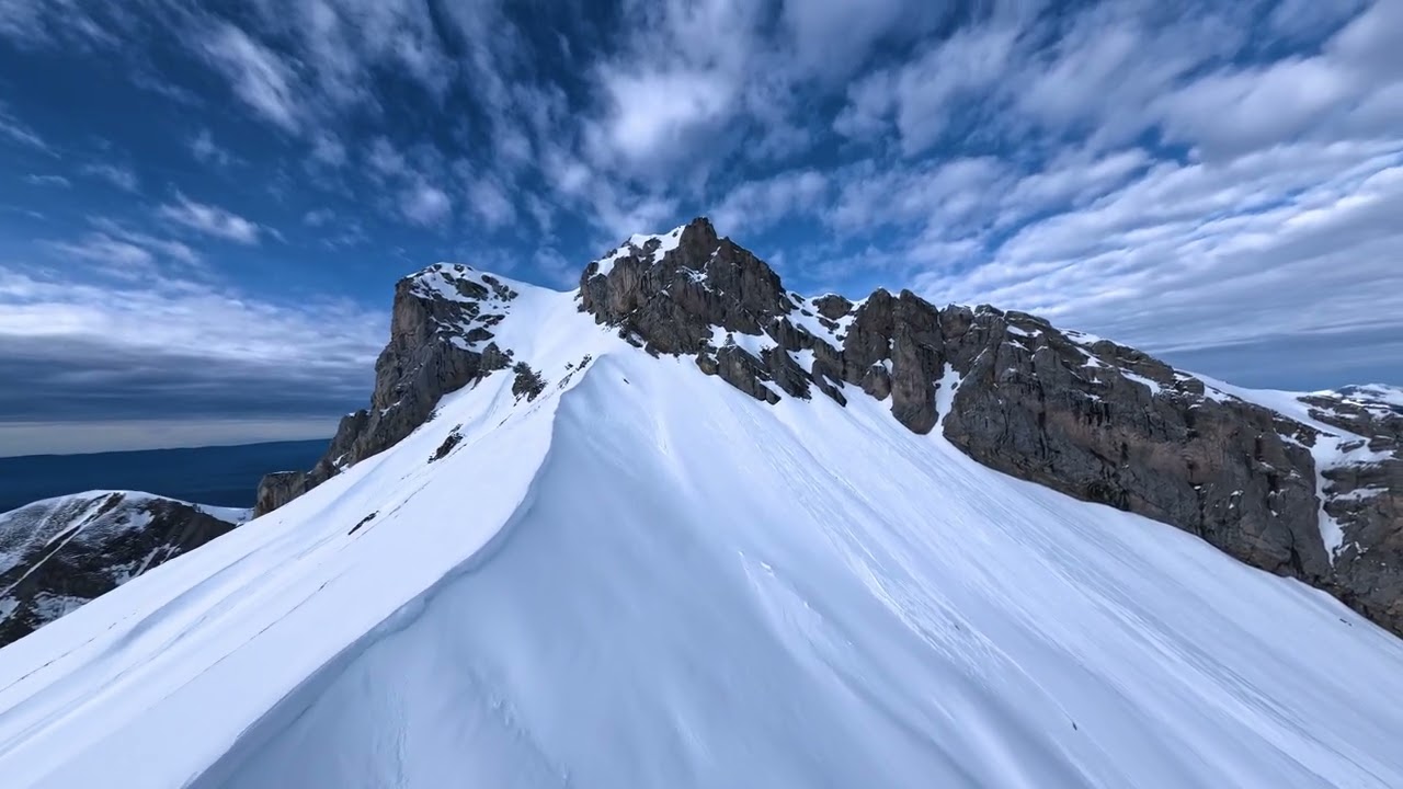 Drone FPV Long Range | La Tournette 2351m south face, French alps | 5.3K