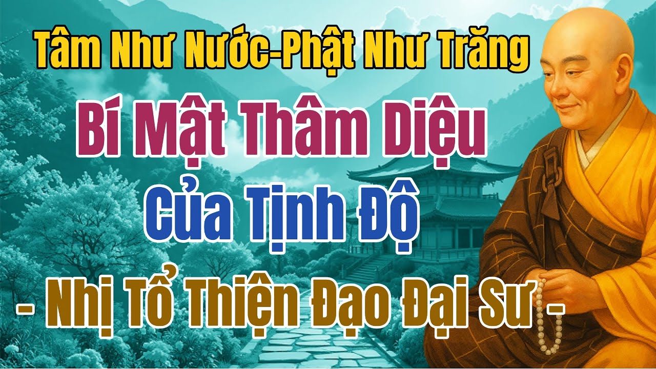 Tâm Như Nước, Phật Như Trăng - Bí Mật Thâm Diệu Của Tịnh Độ | Nhị Tổ Thiện Đạo Đại Sư Khai Thị