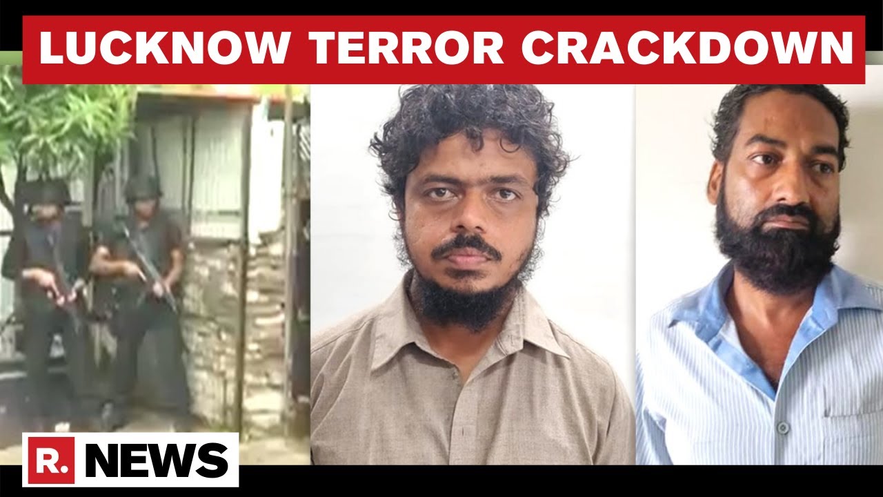 Lucknow Terror Crackdown: Terrorists Produced In Court, Maps & Blueprints Recovered | Republic TV