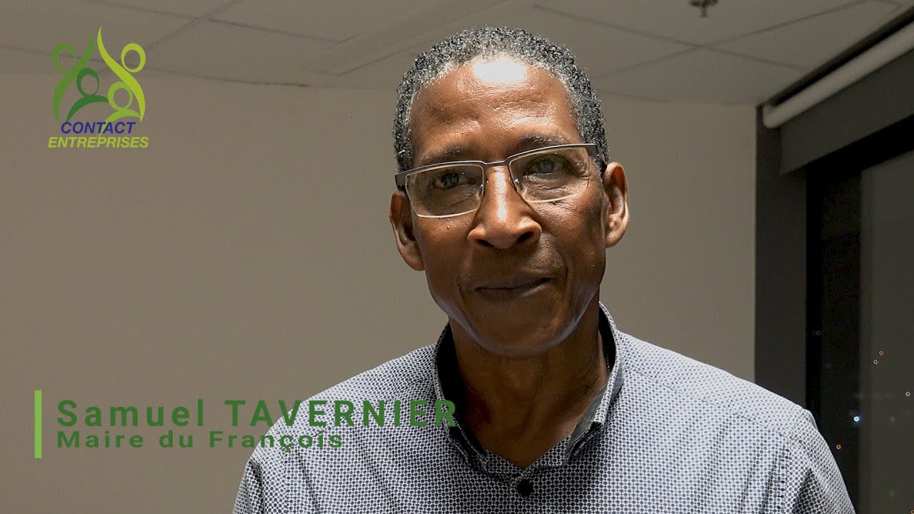 Samuel TAVERNIER, maire de la ville du François