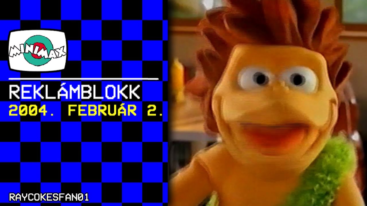 Minimax - reklámblokk - 2004. február 2.