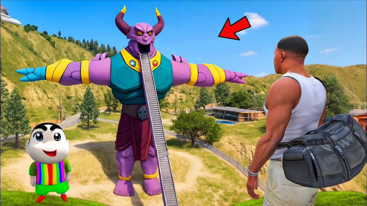 FRANKLIN FOUND A STAIRWAY TO KAAL'S MOUTH IN GTA 5