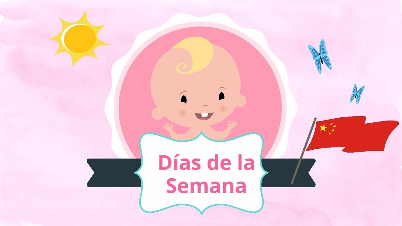 📣Días de la semana en Chino - Curso de chino para niños #2