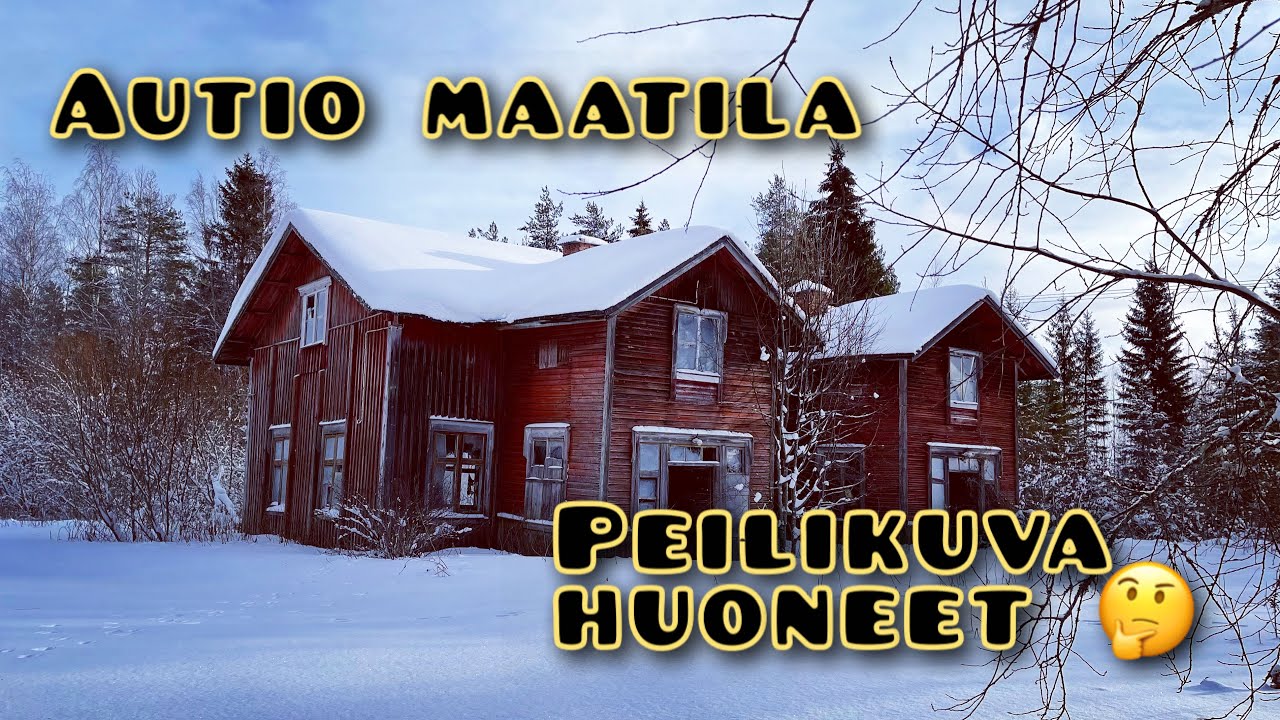 Autiotalo &  Peilikuva tuvat