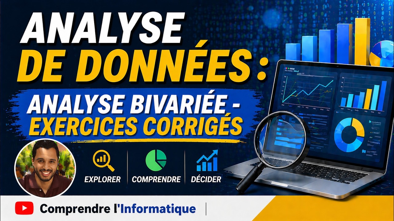 Analyse bivariée : Exercices corrigés (TD)