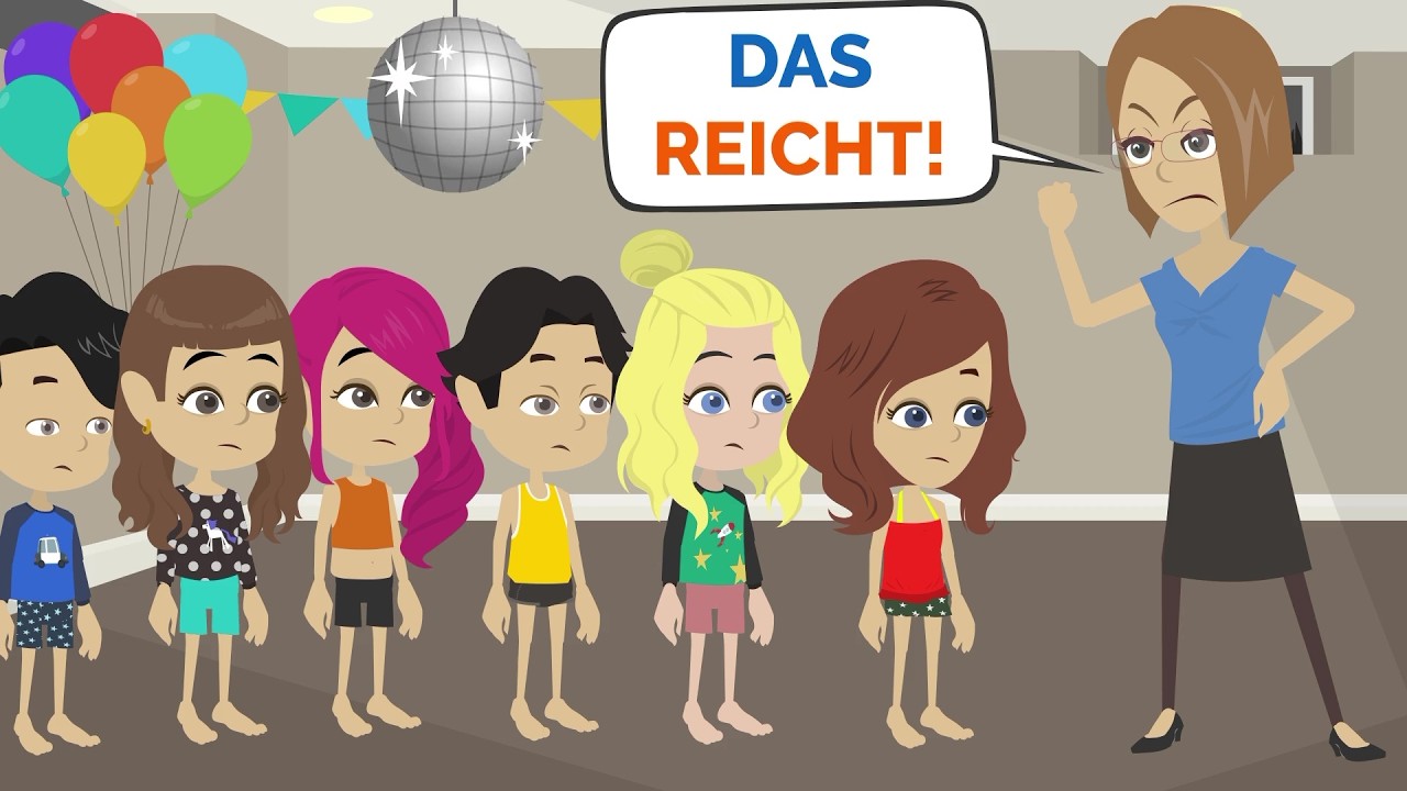 Frau Stümpel SPRENGT die Party im Internat!
