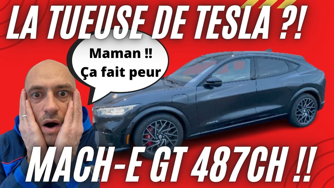 Ça m'a choqué 😱. Comment ça marche Ford 😅 une mach-e GT !!!