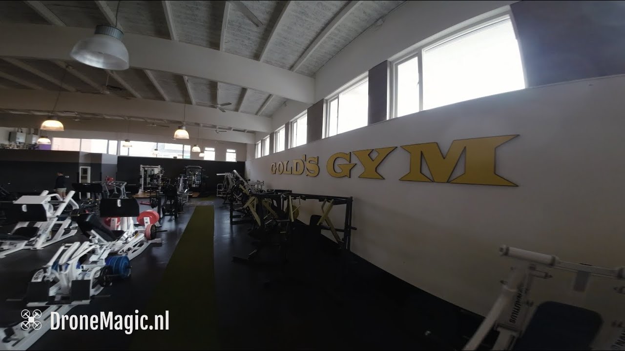 FPV fly through at Golds Gym Nieuwegein