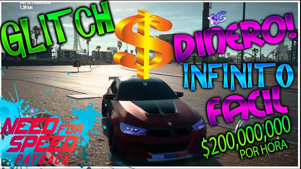 FUNCIONANDO 200,000,000 - DINER INFINITO GLITCH _MONEY GLITCH - NEED FOR SPEED PAYBACK!!