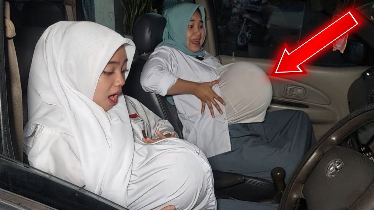 KAGET PULANG SEKOLAH MAKAN ESKRIM DI MOBIL TIBA2 2 ANAK SEKOLAH HAMIL MELAHIRKAN SECARA NORMAL