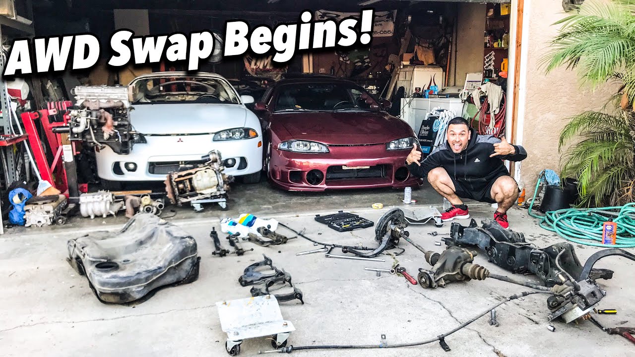 1999 Mitsubishi Eclipse GSX AWD Swap Begins! | Ep.1