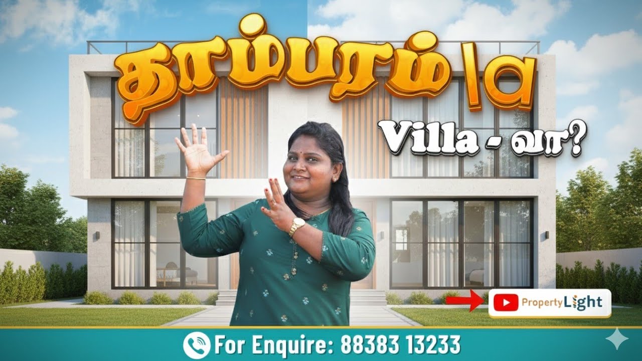 Budget Villa For Sale in Chennai | Direct Sale - No Brokerage 